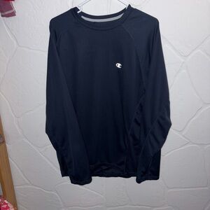 Champion Men's Dark Long Sleeve Tee